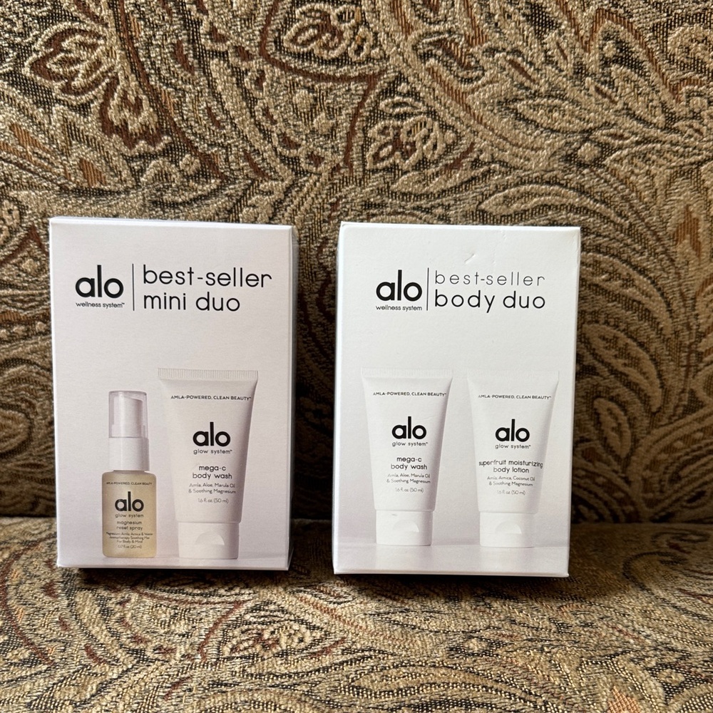 ALO Yoga Skincare Best-Seller Mini Duo and Body Duo